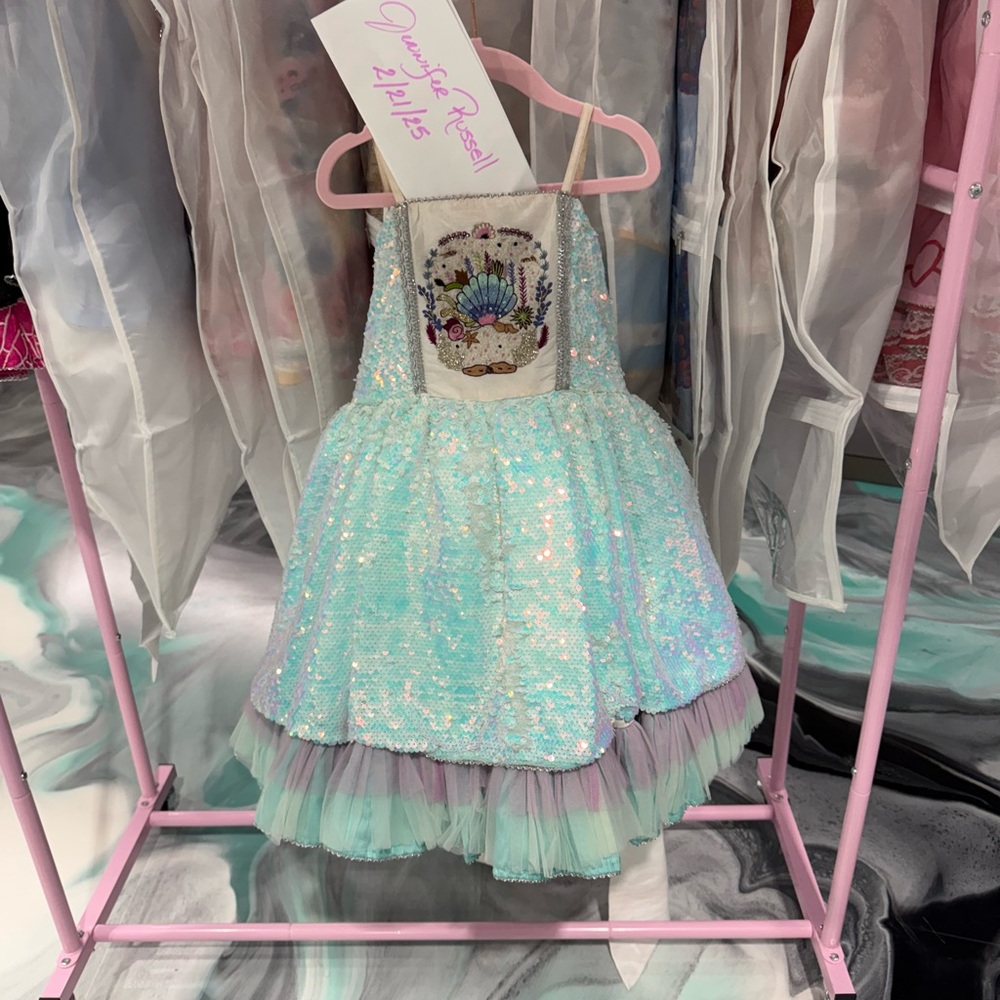 Purple and Blue Sleeveless Spaghetti Strap Formal Sundress